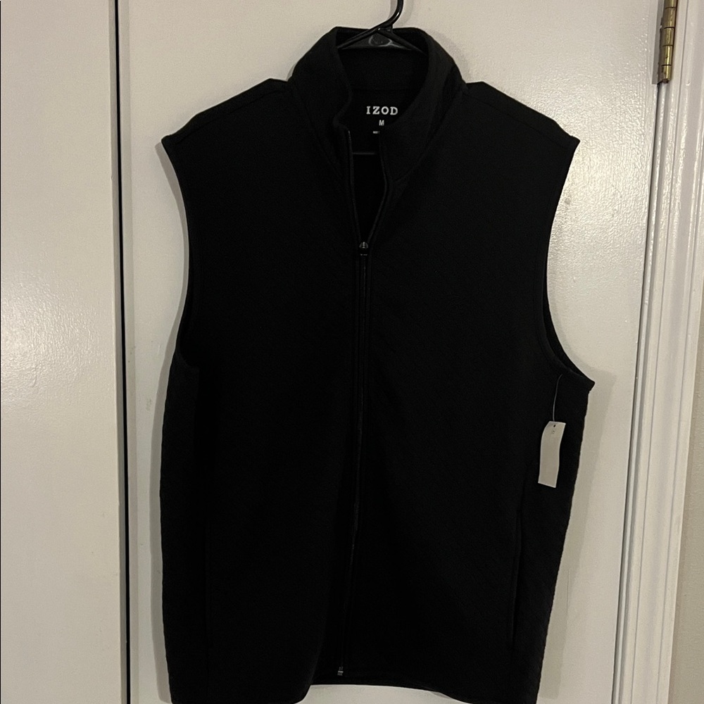 IZOD Men's Classic Black Vest